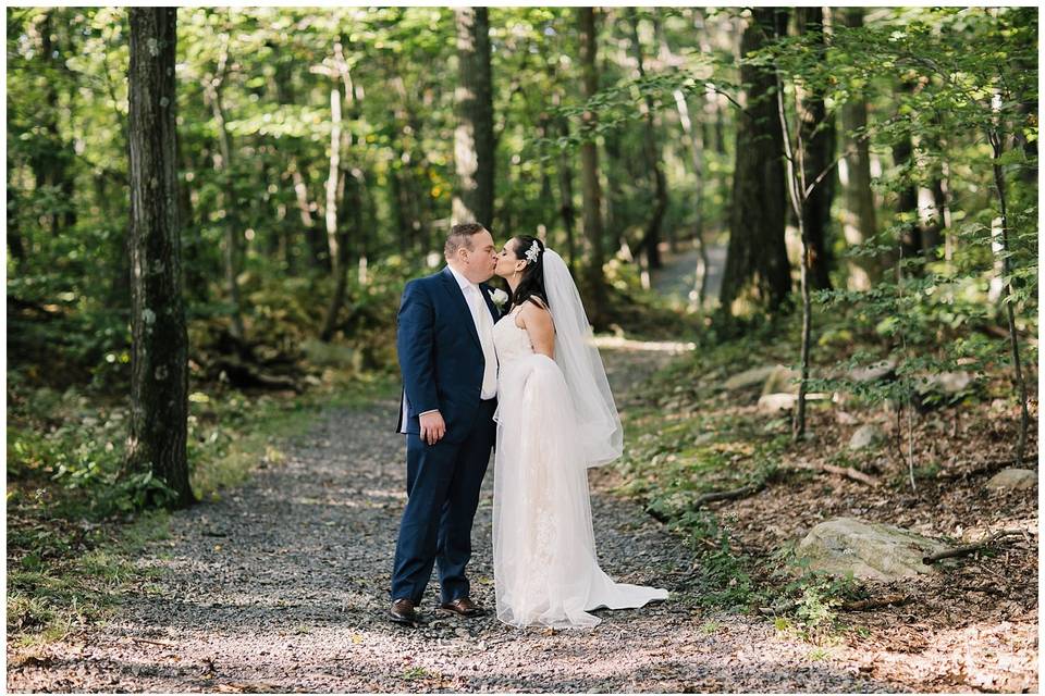 Couple in the forest