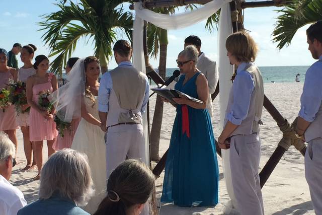 Beach wedding