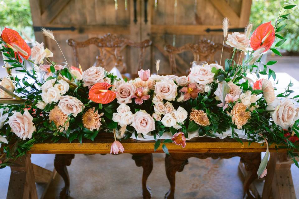 Sweetheart table