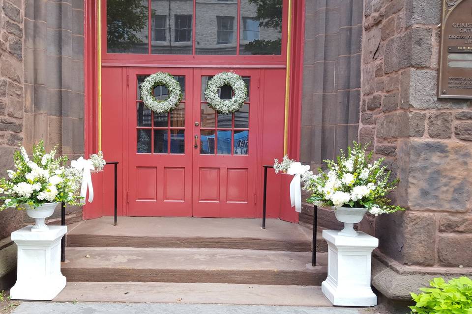 Church Entrance Décor