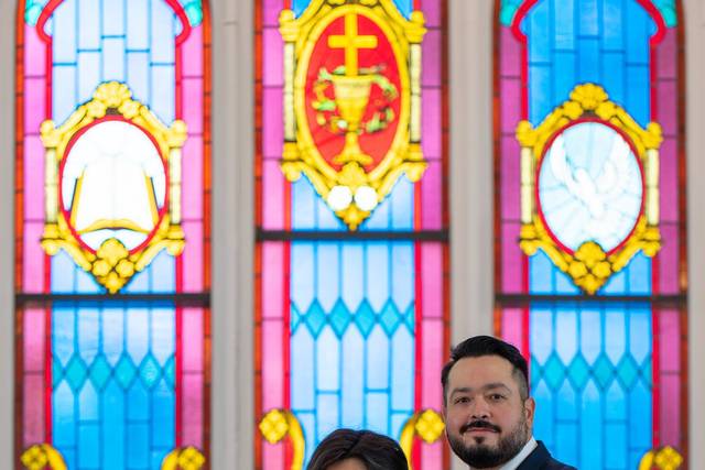 After ceremony posed photos