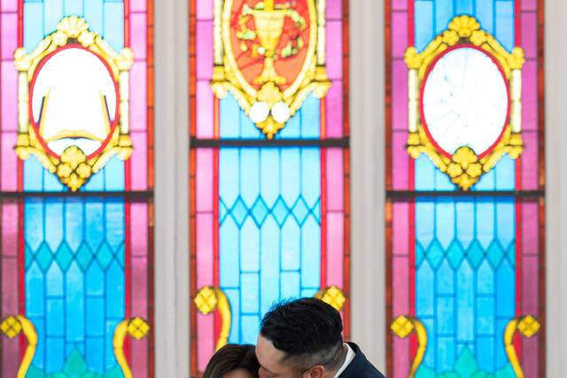 After ceremony posed photos