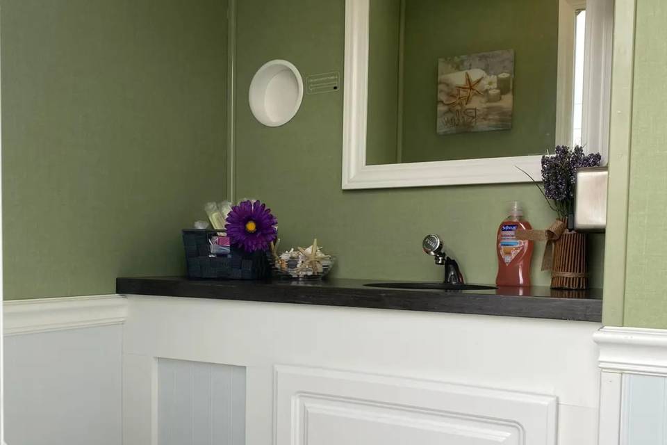 Powder Room Portable Interior