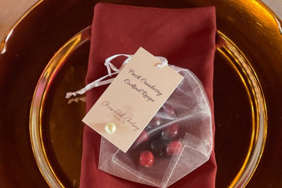 Fall cranberries