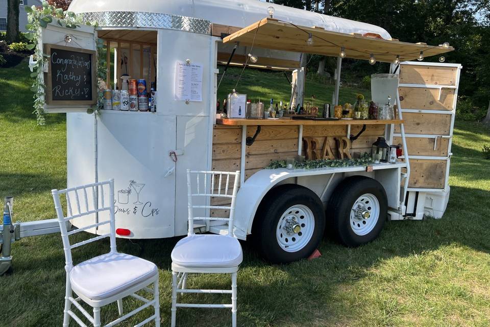 Two taps on this trailer!