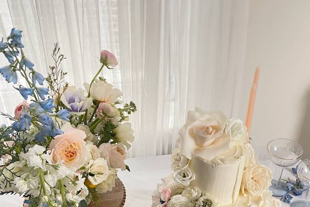 3 tiered cake