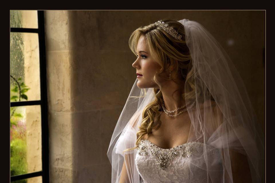 Bride in Profile
