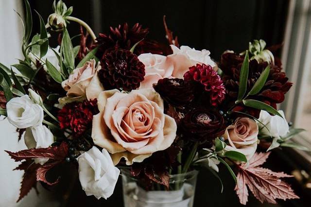 Moody Mauve Bouquet