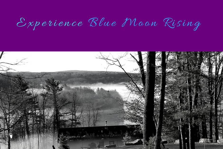 Blue Moon Rising on Deep Creek Lake