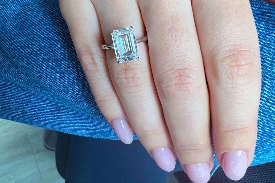 3ct Emerald Cut