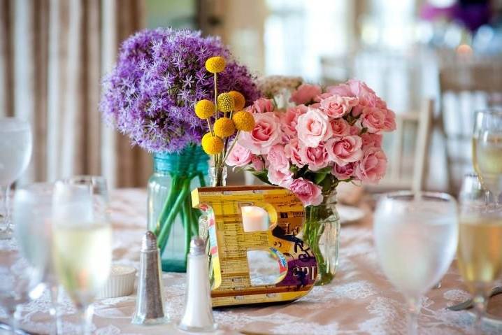 Bouquet centerpiece