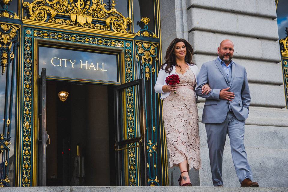 San Francisco City Hall Wed