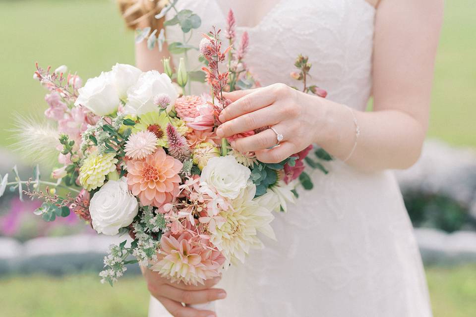 Pastel bridal, Sebago