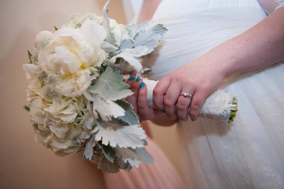 White bouquet