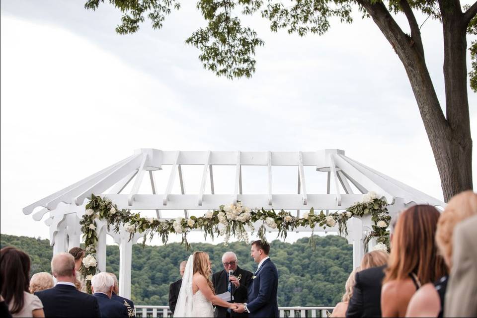 Walking down the aisle