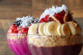 Acai and Pitaya Bowl