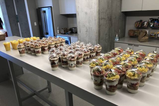 Large Parfait catering