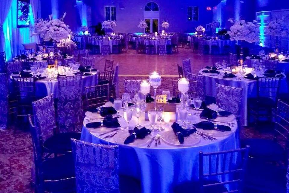 Indoor wedding venue