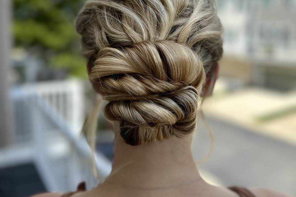 Simple updo