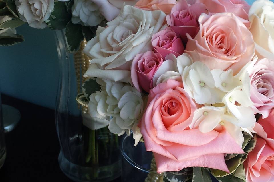 Bouquet in vase