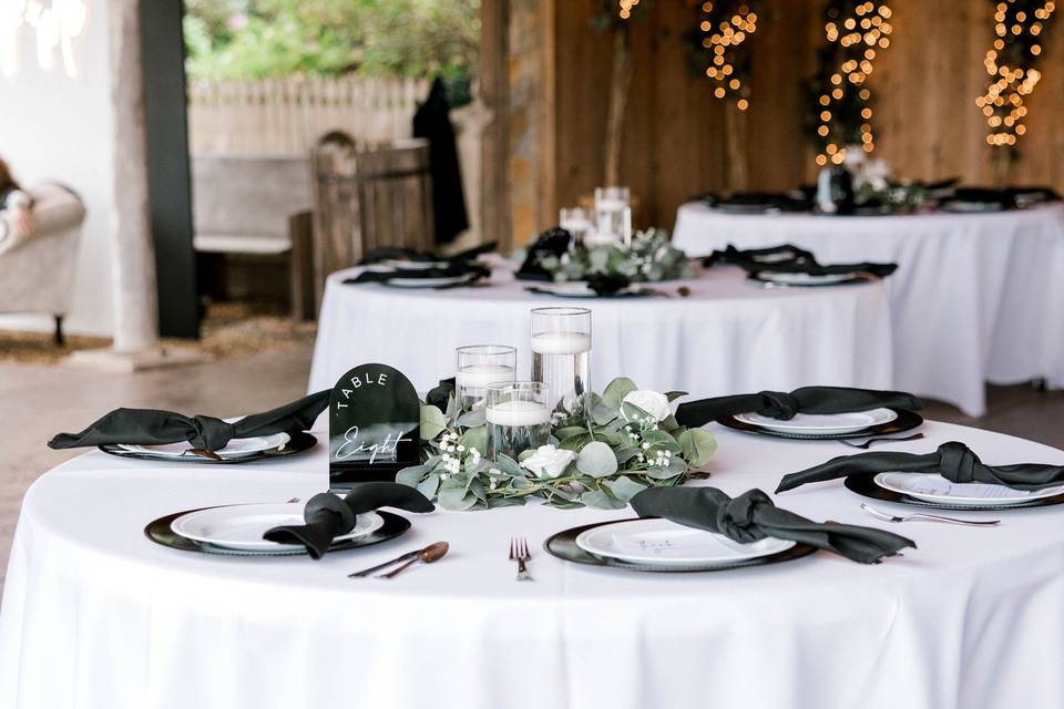 Reception Setup