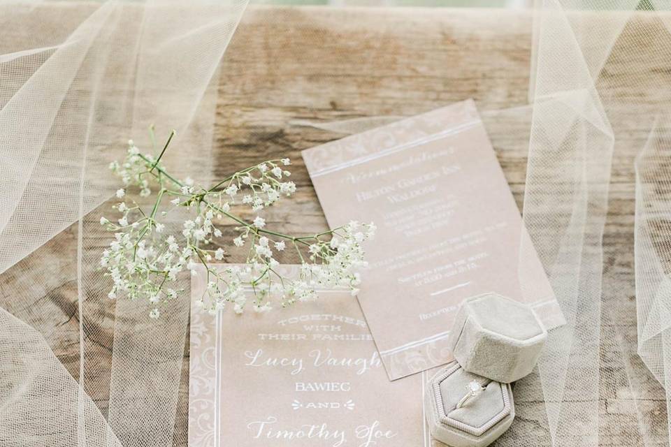 Pretty invitations