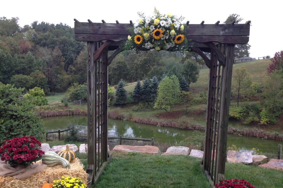 Floral Arch Decor