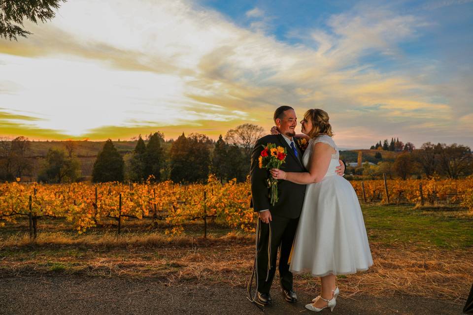 Bush wedding madrona winery