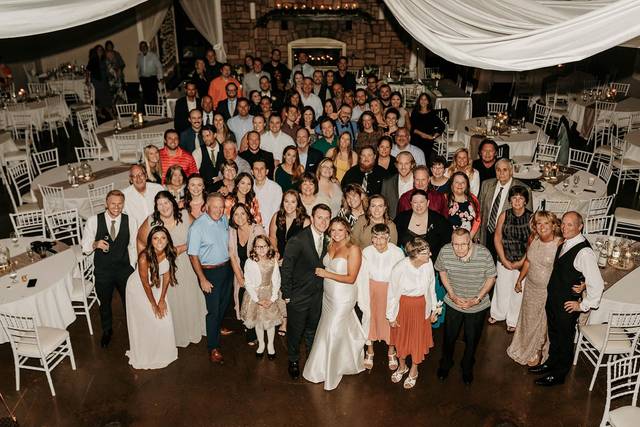 Family at wedding