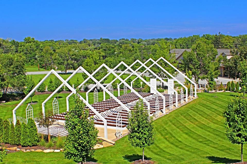 Open Air Chapel Arial View