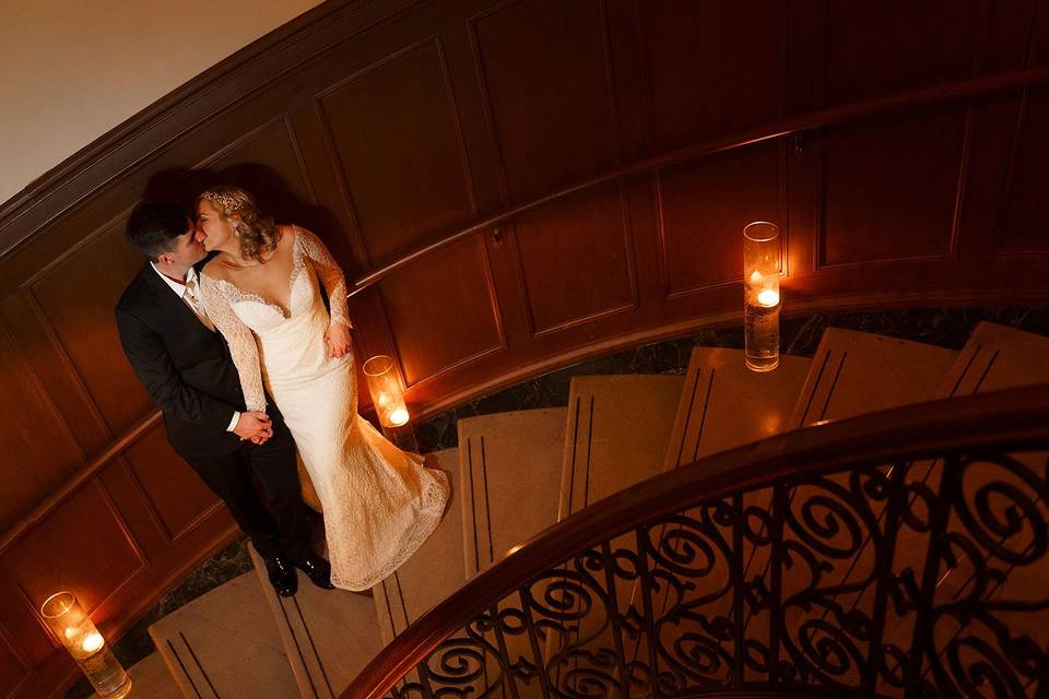 Romantic staircase