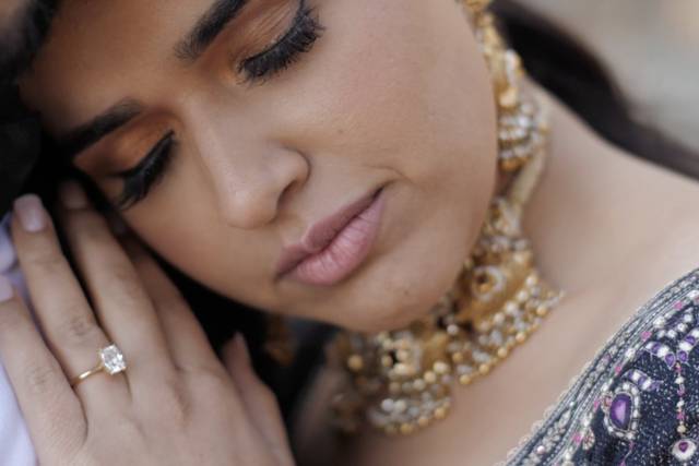 Engagement Shoot at a castle