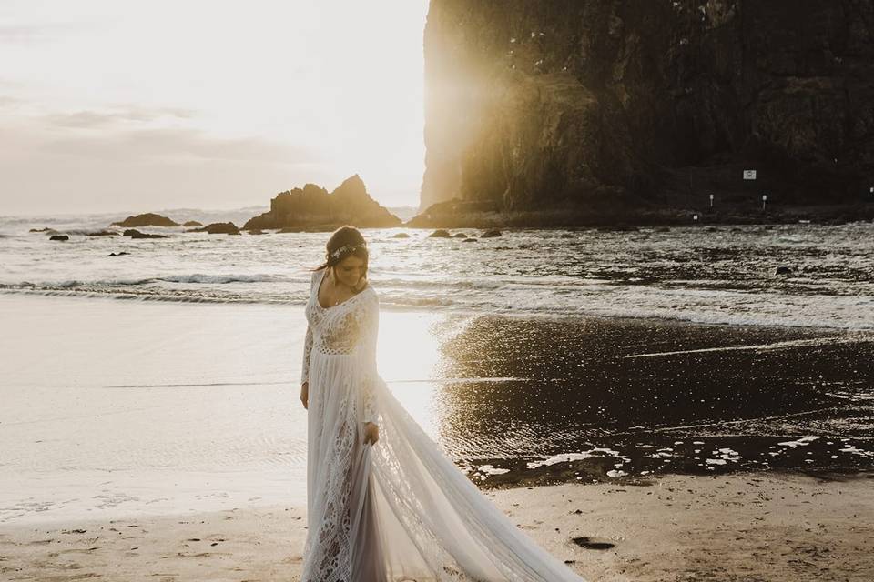 Hug Point Elopement