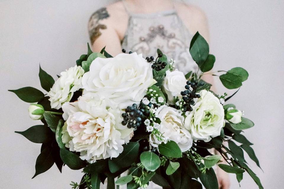 Custom bridal bouquet