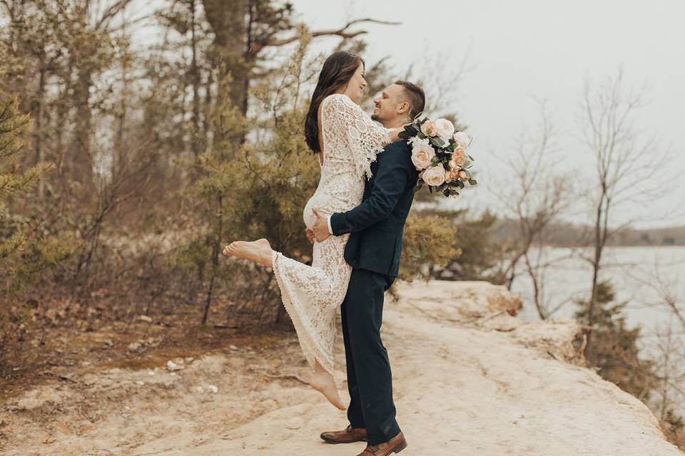 Boho Beach Elopement