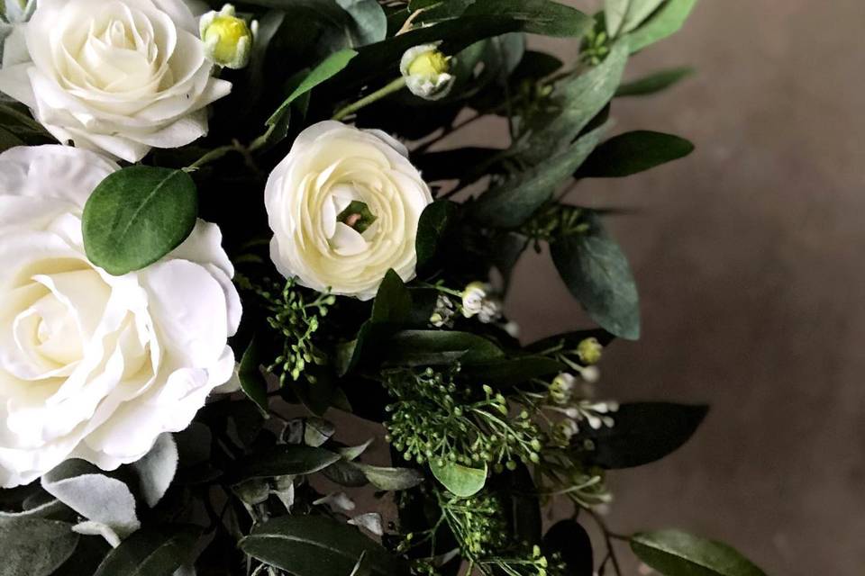 Neutral and Greenery Florals