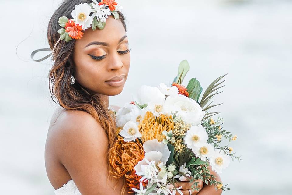 Tropical Beach Bride