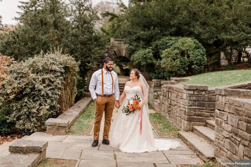 Orange Wedding Elopement