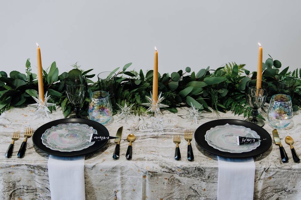 Billie Garland Tablescape