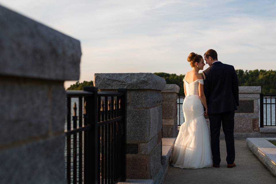 Bar Harbor Wedding outside of Acadia National Park. Coastal Maine