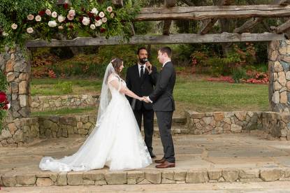 Beautiful outdoor wedding