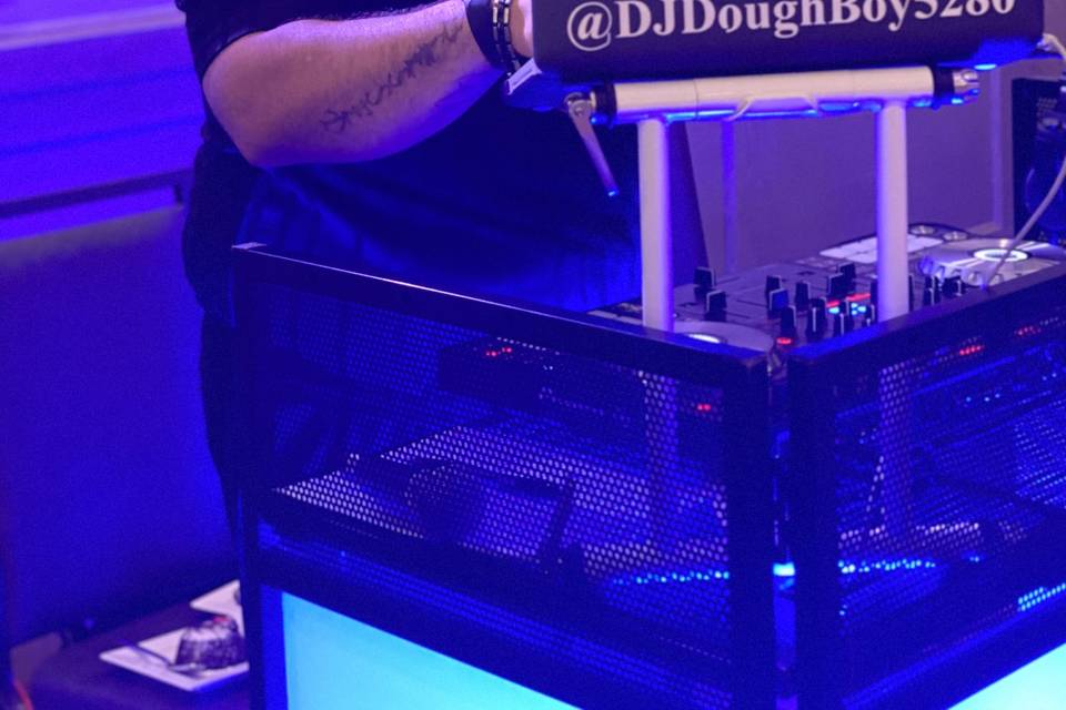 DJ in action
