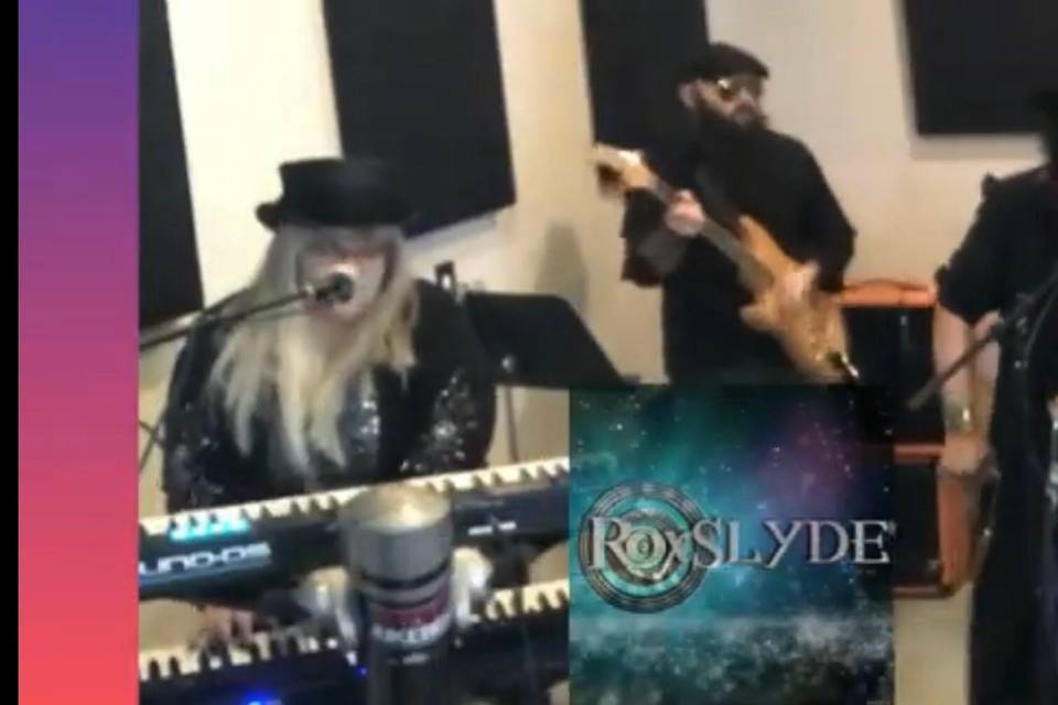 RoxSLYDE in the studio!