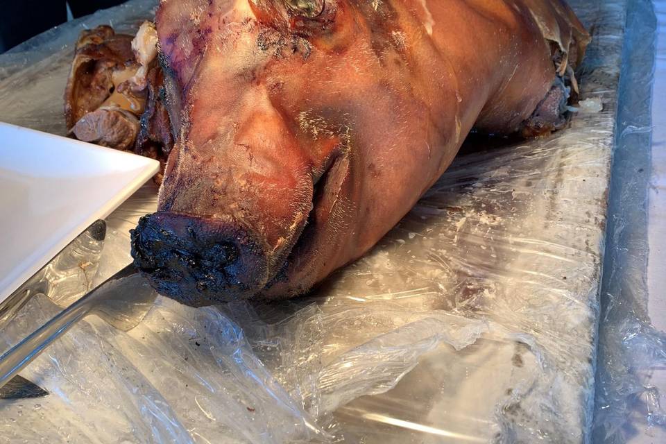 Whole Roasted Pig