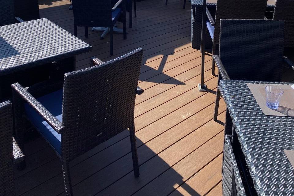Large Outdoor Deck