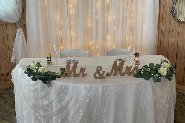 Sweetheart table