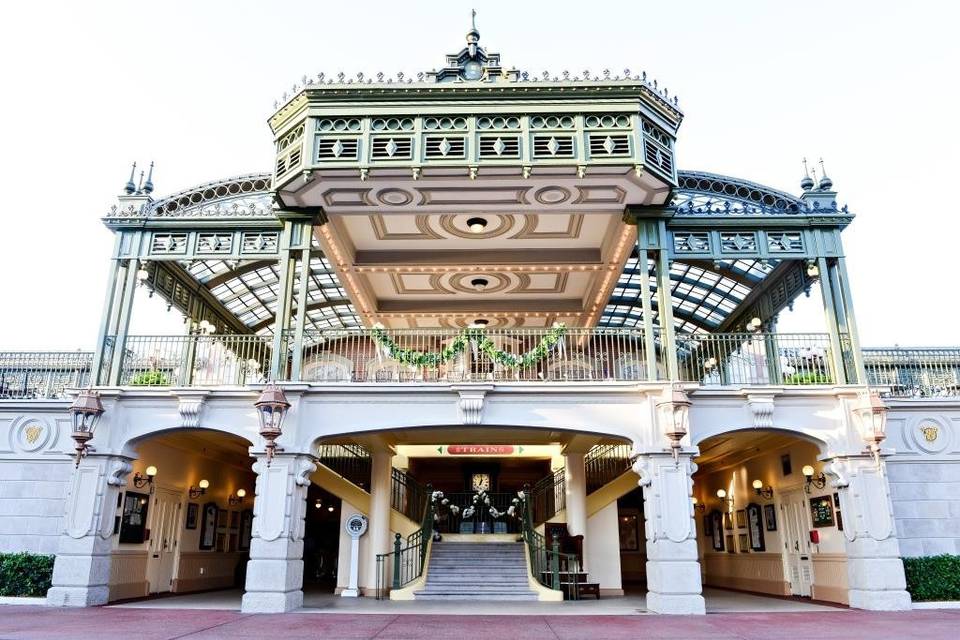 Magic kingdom train station