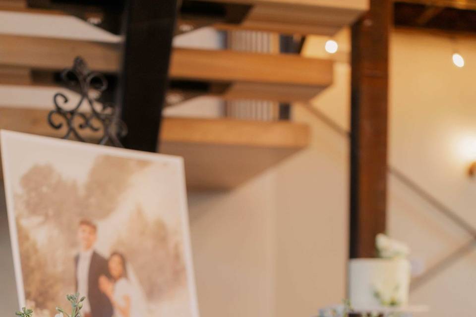 Blue and White Reception