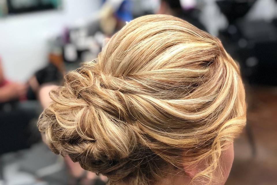 Elegant updo