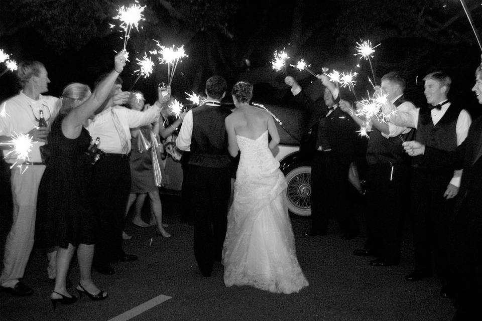 Sparkler departure